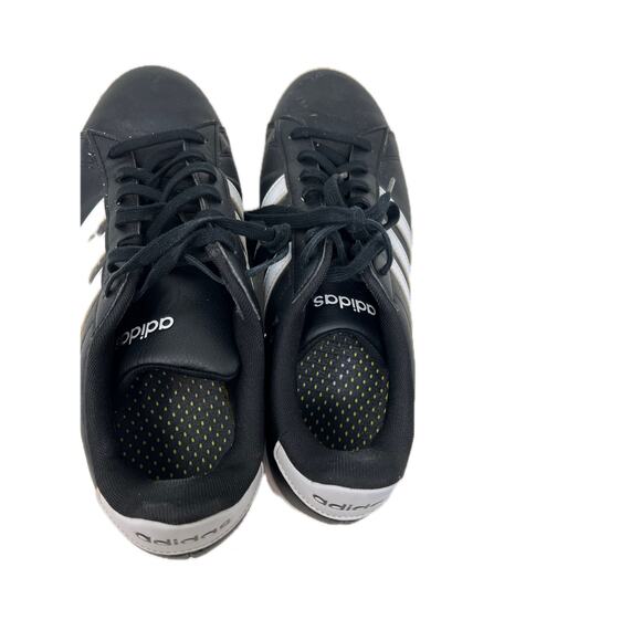 Adidas Men's Black and White Sneakers - Picture 6 of 7